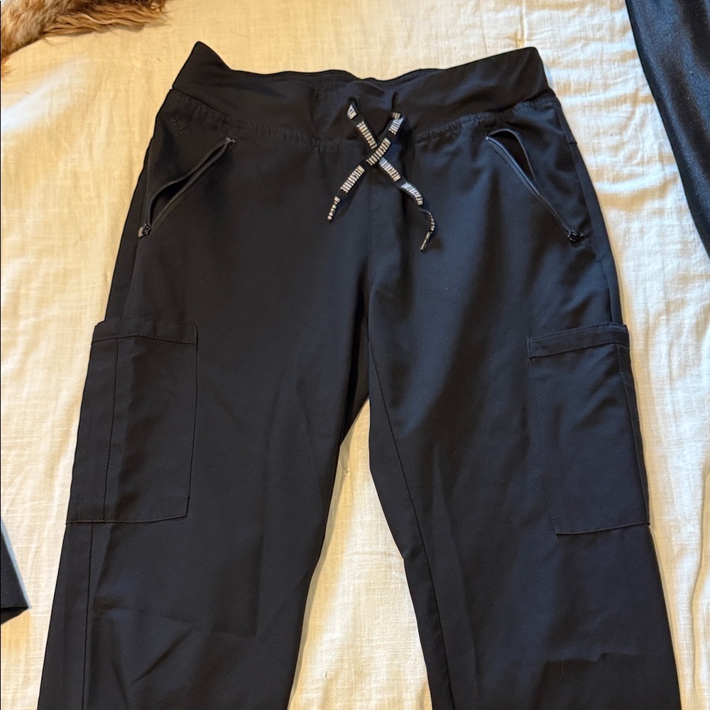 Black Scrub Pants